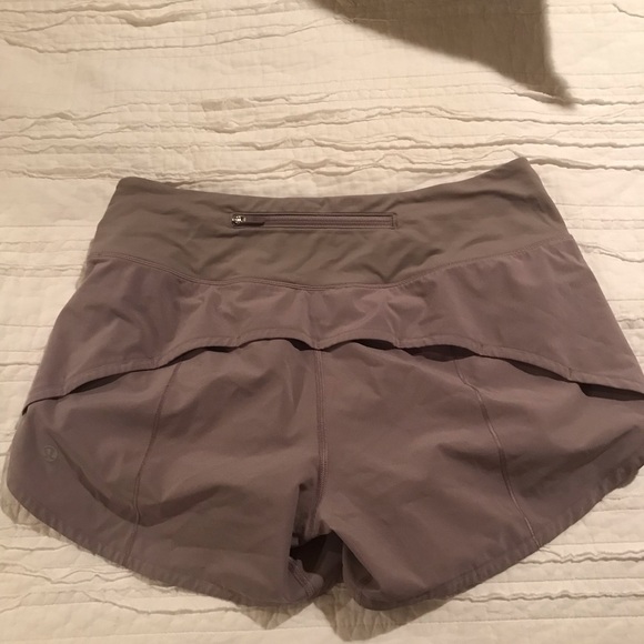 Pants - Lululemon speed up 4 inch size 6 shorts